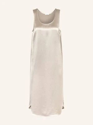 Mrs & Hugs Sukienka Satynowa beige