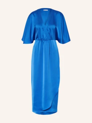 Mrs & Hugs Sukienka Satynowa blau