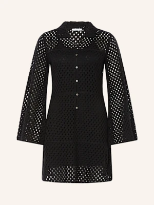 Mrs & Hugs Sukienka Szydełkowa schwarz