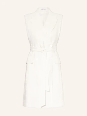 Mrs & Hugs Sukienka W Stylu Blezera weiss
