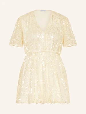Mrs & Hugs Sukienka Z Cekinami weiss