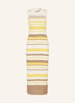 Mrs & Hugs Sukienka Z Dzianiny beige
