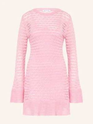 Mrs & Hugs Sukienka Z Dzianiny rosa