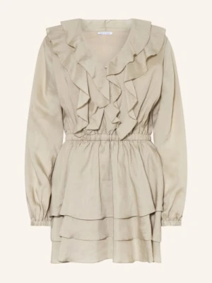 Mrs & Hugs Sukienka Z Falbanami gruen