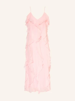 Mrs & Hugs Sukienka Z Falbanami rosa