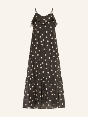Mrs & Hugs Sukienka Z Falbanami schwarz