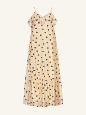 Mrs & Hugs Sukienka Z Falbanami weiss