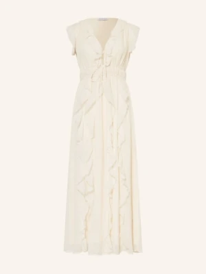 Mrs & Hugs Sukienka Z Falbanami weiss