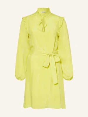 Mrs & Hugs Sukienka Z Falbankami gelb