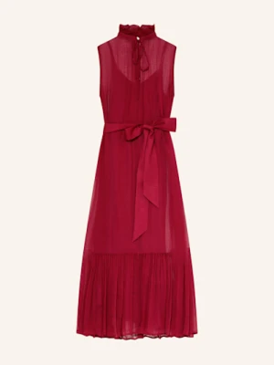 Mrs & Hugs Sukienka Z Falbankami rot