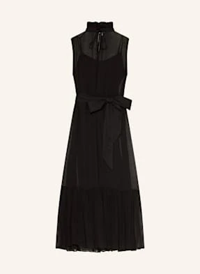 Mrs & Hugs Sukienka Z Falbankami schwarz