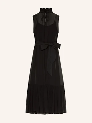 Mrs & Hugs Sukienka Z Falbankami schwarz