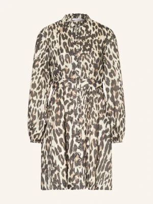 Mrs & Hugs Sukienka Z Lnu braun