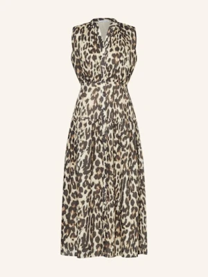 Mrs & Hugs Sukienka Z Lnu braun