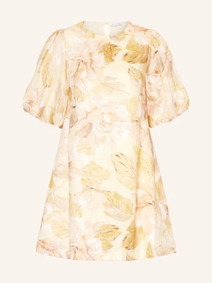 Mrs & Hugs Sukienka Z Lnu gelb