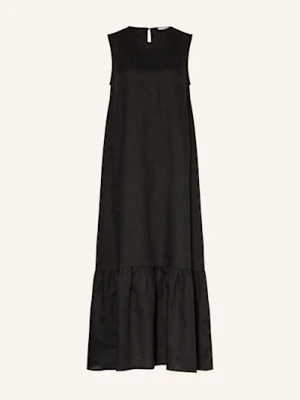 Mrs & Hugs Sukienka Z Lnu schwarz