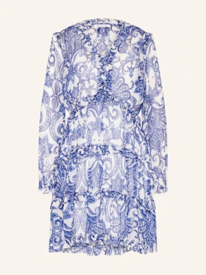 Mrs & Hugs Sukienka Z Wolantami blau