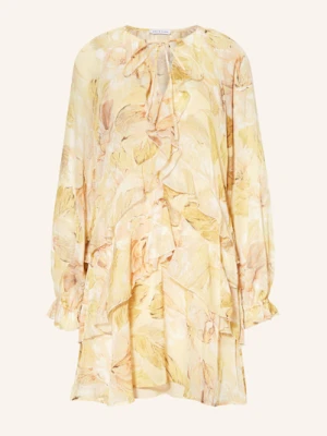 Mrs & Hugs Sukienka Z Wolantami gelb