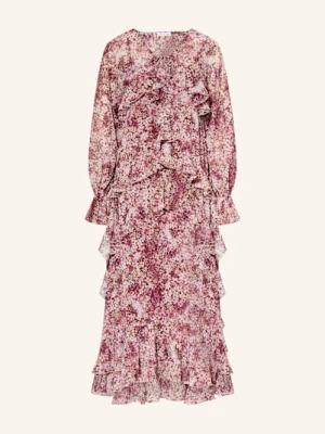 Mrs & Hugs Sukienka Z Wolantami rosa