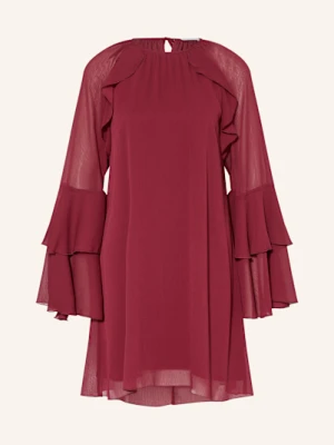 Mrs & Hugs Sukienka Z Wolantami rot