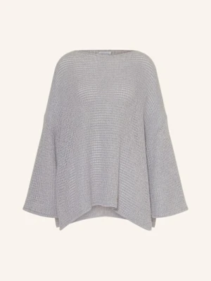 Mrs & Hugs Sweter Oversize Z Kaszmirem grau