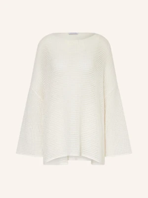 Mrs & Hugs Sweter Oversize Z Kaszmirem weiss
