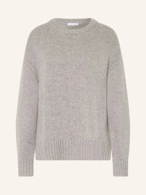 Mrs & Hugs Sweter Oversize Z Kaszmiru grau JASNOCZARY