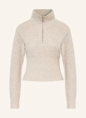Mrs & Hugs Sweter Typu Troyer beige