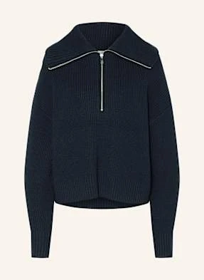 Mrs & Hugs Sweter Typu Troyer blau