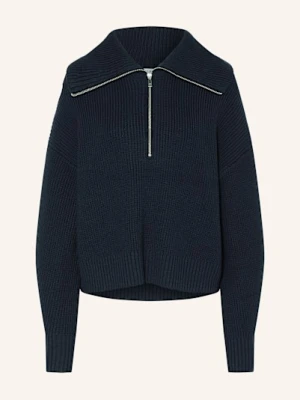 Mrs & Hugs Sweter Typu Troyer blau