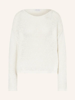 Mrs & Hugs Sweter weiss