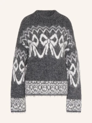 Mrs & Hugs Sweter Z Alpaki grau