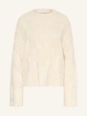 Mrs & Hugs Sweter Z Alpaki weiss KREMOWY