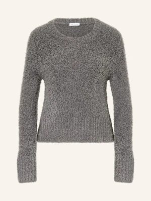 Mrs & Hugs Sweter Z Bouclé grau CZIEMNOSZARY