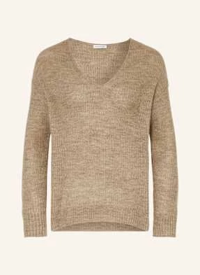 Mrs & Hugs Sweter Z Dodatkiem Alpaki beige