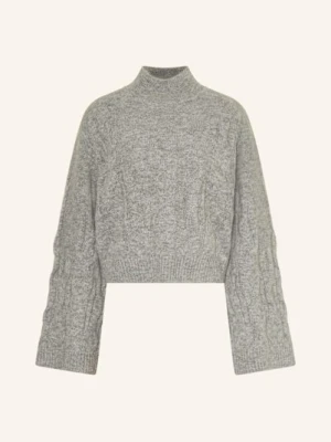 Mrs & Hugs Sweter Z Dodatkiem Alpaki grau