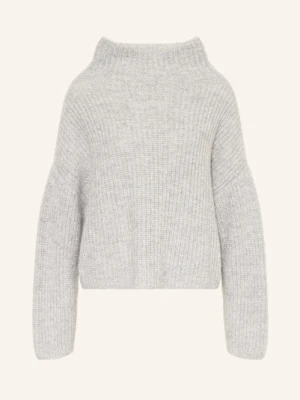 Mrs & Hugs Sweter Z Alpaki grau SZARY