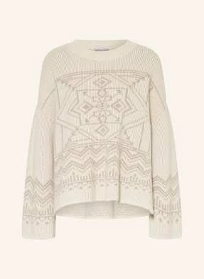 Mrs & Hugs Sweter Z Dodatkiem Kaszmiru beige