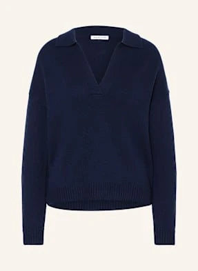 Mrs & Hugs Sweter Z Dodatkiem Kaszmiru blau