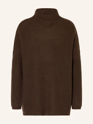 Mrs & Hugs Sweter Z Dodatkiem Kaszmiru braun