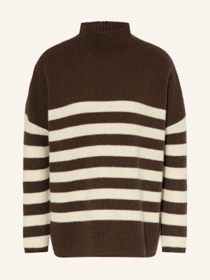 Mrs & Hugs Sweter Z Dodatkiem Kaszmiru braun