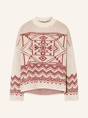 Mrs & Hugs Sweter Z Dodatkiem Kaszmiru rot