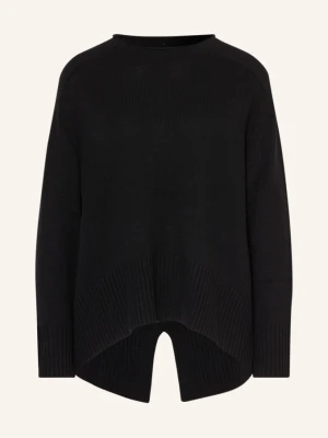 Mrs & Hugs Sweter Z Dodatkiem Kaszmiru schwarz CZARNY
