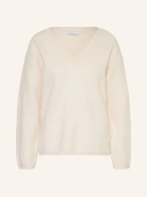 Mrs & Hugs Sweter Z Kaszmiru weiss KREMOWY