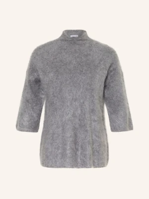 Mrs & Hugs Sweter Z Kaszmiru Z Rękawami 3 / 4 grau SZARY