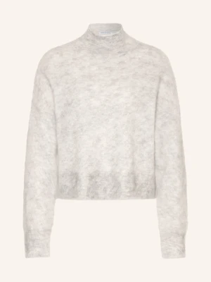 Mrs & Hugs Sweter Z Moheru grau
