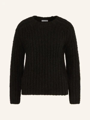 Mrs & Hugs Sweter Z Wełną Merynosową schwarz CZARNY