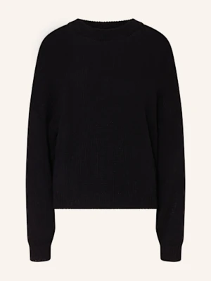 Mrs & Hugs Sweter Z Wełny Merino schwarz