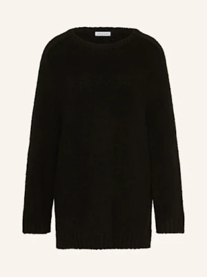 Mrs & Hugs Sweter Z Wełny Merino schwarz