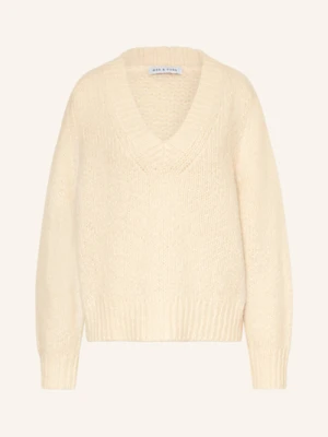 Mrs & Hugs Sweter Z Wełny Merino weiss
